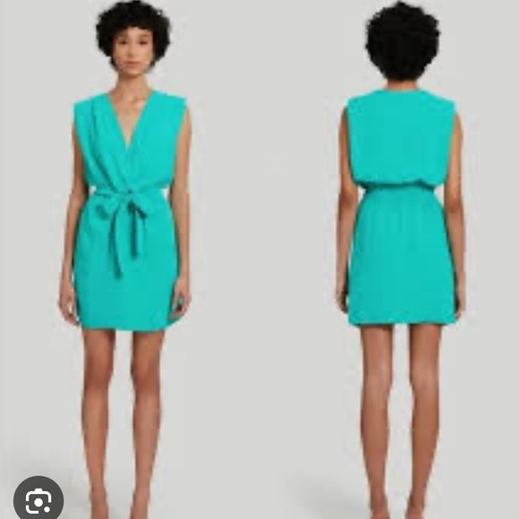 Amanda Uprichard Lamarca Mini dress size medium, mint green, party dress - Picture 1 of 7